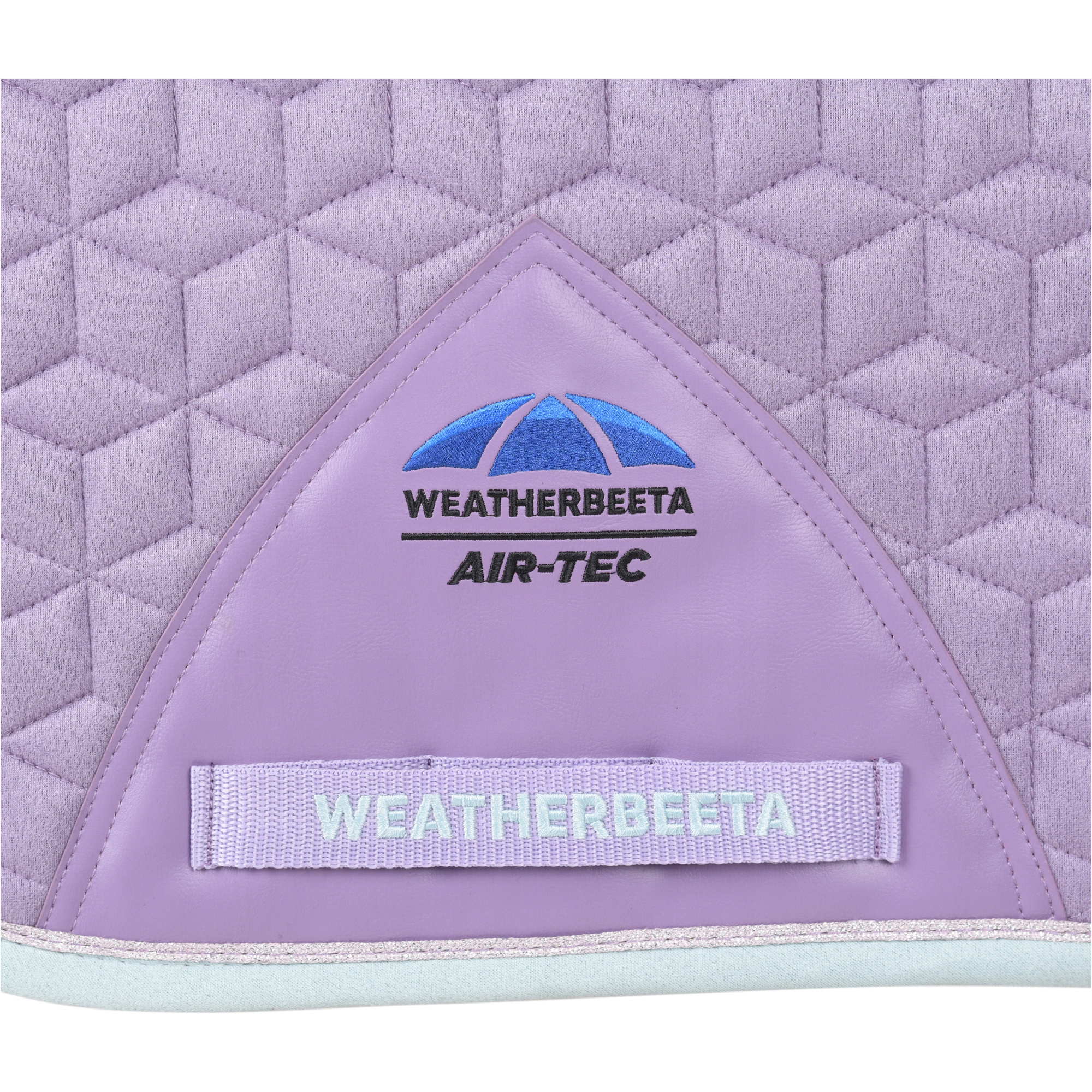 2026 WeatherBeeta Cuir Elite Air-Tec Dressage Tapis De Selle 1030346011 - Soft Lilac